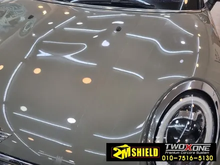 BMW 미니 쿠퍼 데칼 제거 후 자국 없애기 / 부산 사상구