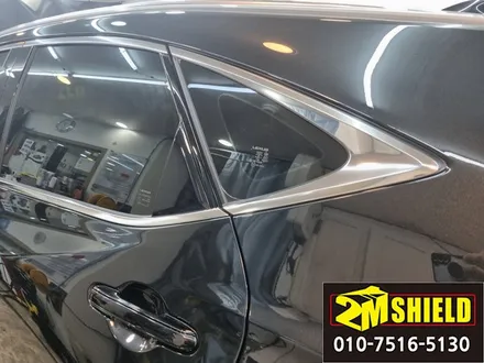 렉서스 NX300H 루프몰딩 윈도우몰딩 크롬죽이기 랩핑 / 부산 사상구