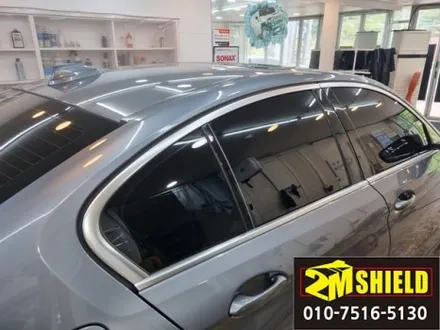 bmw 5시리즈 530i 윈도우몰딩 그릴 휀더가니쉬 크롬죽이기 랩핑 / 부산 사상구