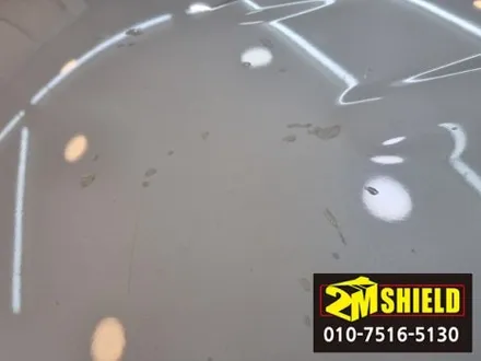 싼타페 DM 손상된 루프 도장 커버위한 루프스킨 시공 / 부산 사상구
