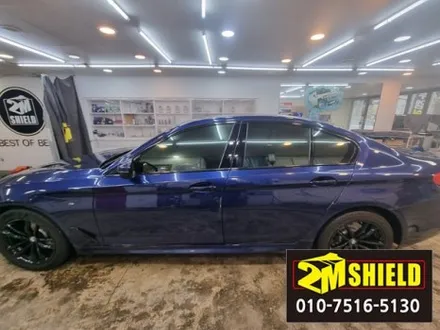 5시리즈 bmw 520d 애쉬그레이 전체 랩핑 잘 어울려요 / 부산 사상구