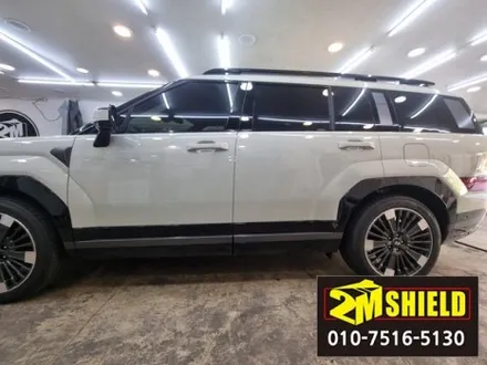 신차 싼타페mx5 블랙잉크로 바꾸는 랩핑 유리막코팅 등 / 부산 사상구