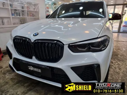전체 랩핑 자동차 광택으로 묵은때 빼기 BMW X5 / 부산 사상구