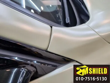 BMW 4시리즈 M4 컨버터블 전체 랩핑 에이버리 사틴카키그린 / 부산 사상구