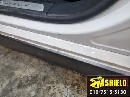전체 랩핑된 차량은 구입시 신중하게. 포르쉐 파나메라 랩핑제거 / 부산 사상구
