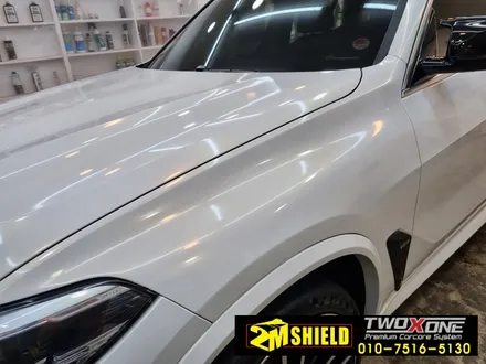 전체 랩핑 자동차 광택으로 묵은때 빼기 BMW X5 / 부산 사상구