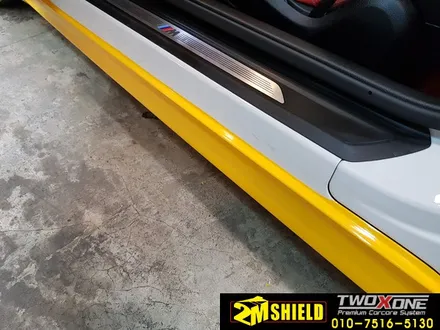 BMW 4시리즈 컨버터블 노랑이로 전체 랩핑하기 / 부산 사상구