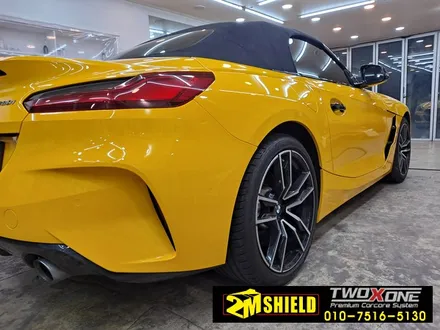 부산자동차랩핑 bmw Z4 전체 랩핑 투엠쉴드 / 부산 사상구