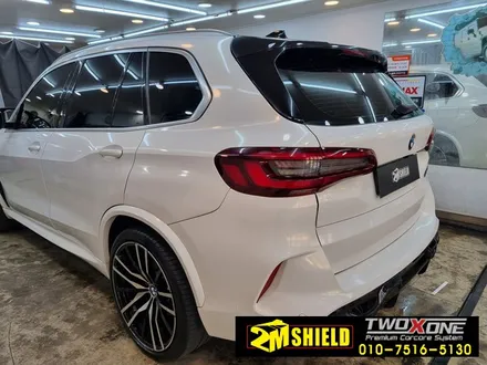 전체 랩핑 자동차 광택으로 묵은때 빼기 BMW X5 / 부산 사상구