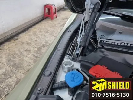 BMW 4시리즈 M4 컨버터블 전체 랩핑 에이버리 사틴카키그린 / 부산 사상구