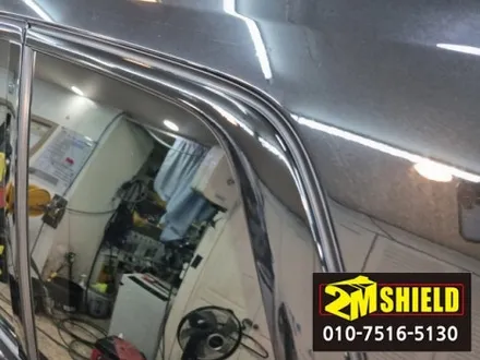 BMW X7 차량 전체 크롬죽이기 랩핑 작업 완전 블랙으로 / 부산 사상구
