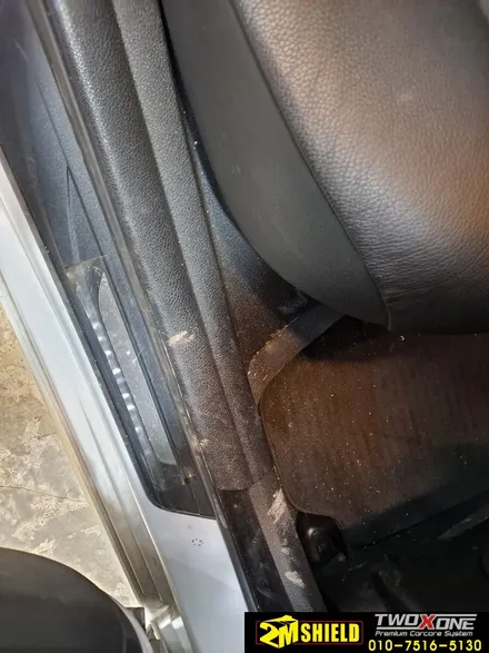 BMW 5시리즈 랩핑차량 디테일 세차 미백세차 / 부산 사상구