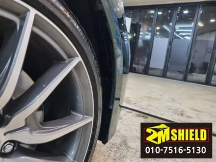 제네시스 g70 그린색으로 자동차 전체 도장 컬러 바꾸기 랩핑 / 부산 사상구