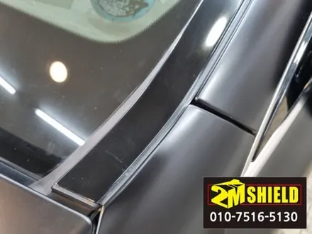 화이트에서 사틴블랙으로 전체 랩핑한 벤츠 cls / 부산 사상구