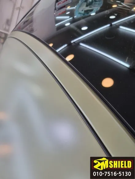 BMW 4시리즈 M4 컨버터블 전체 랩핑 에이버리 사틴카키그린 / 부산 사상구