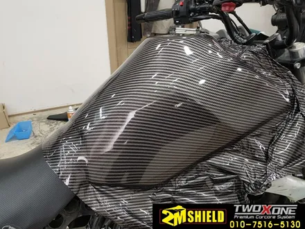 부산 오토바이 랩핑하기 스즈끼 V-STROM / 부산 사상구