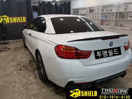 BMW 4시리즈 컨버터블 노랑이로 전체 랩핑하기 / 부산 사상구