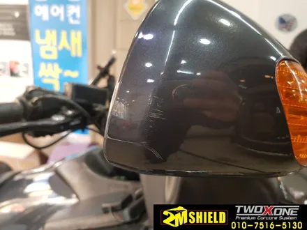 혼다 골드윙 슬립 상처 없애기 오토바이 랩핑 / 부산 사상구