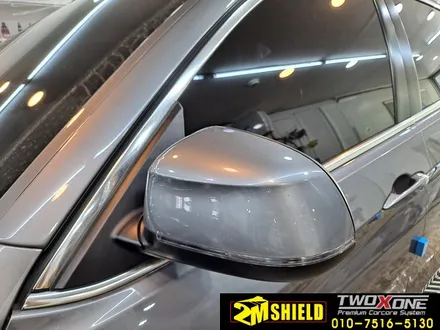 BMW X6 크롬죽이기 부분 랩핑 카본필름 / 부산 사상구