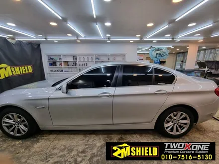 BMW 5시리즈 F바디 루프스킨 크롬죽이기 디퓨저 랩핑 / 부산 사상구