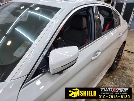 BMW 5시리즈 530e 윈도우몰딩 크롬죽이기 랩핑 / 부산 사상구