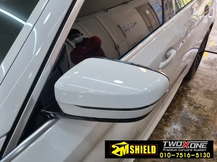 BMW 5시리즈 G30 사이드미러 휀더 가니쉬 랩핑 / 부산 사상구