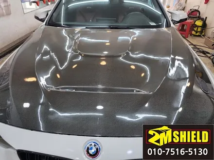 BMW 4시리즈 M4 컨버터블 전체 랩핑 에이버리 사틴카키그린 / 부산 사상구