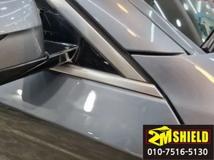 bmw 5시리즈 530i 윈도우몰딩 그릴 휀더가니쉬 크롬죽이기 랩핑 / 부산 사상구