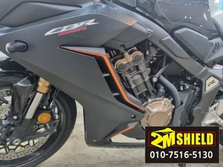 혼다 CBR 650R 오토바이 부분 데칼 랩핑 작업 / 부산 사상구