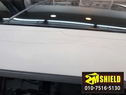 BMW 미니 쿠퍼 루프스킨 재시공 손상필름 제거포함 / 부산 사상구