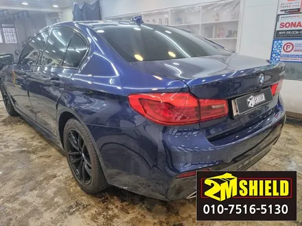 5시리즈 bmw 520d 애쉬그레이 전체 랩핑 잘 어울려요 / 부산 사상구