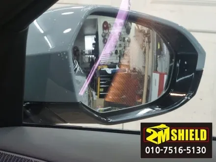 bmw 신형 5시리즈 g60 옆유리 반사 비침 현상 제거 실내 랩핑 / 부산 사상구
