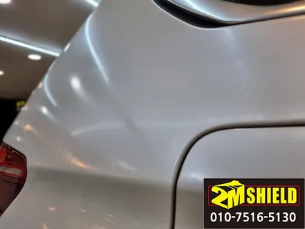 BMW X3 손상된 부분 랩핑 작업 및 디테일링 세차까지 / 부산 사상구