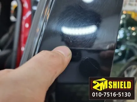 제네시스 g70 그린색으로 자동차 전체 도장 컬러 바꾸기 랩핑 / 부산 사상구