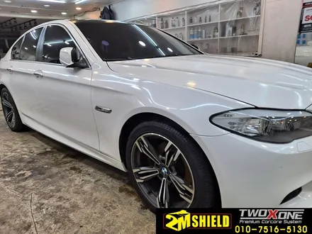BMW 5시리즈 랩핑차량 디테일 세차 미백세차 / 부산 사상구