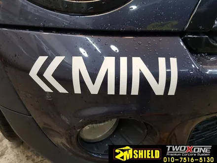 부산 MINI 쿠퍼 광택 데칼 제거 바이퍼라인 재시공 등 / 부산 사상구