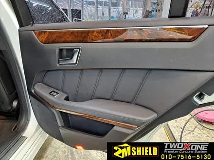 벤츠 E클래스 W212 실내 카본 랩핑 / 부산 사상구