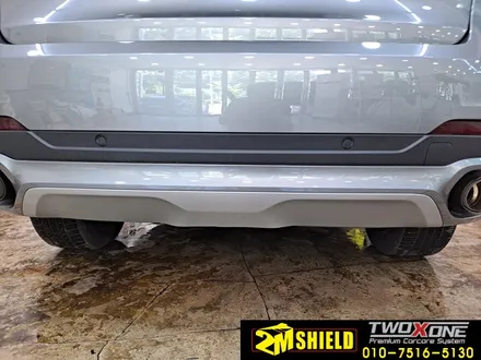 BMW X6 크롬죽이기 부분 랩핑 카본필름 / 부산 사상구