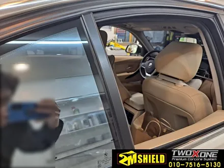 BMW 320D 3시리즈 B필러 C필러 랩핑하기 / 부산 사상구
