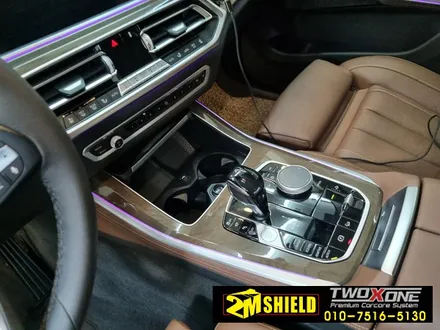 BMW X5 실내랩핑 우드를 카본으로 바꾸기 / 부산 사상구
