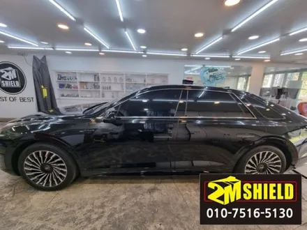 그랜저 GN7 크롬죽이기 앰블럼 레터링 교체작업 / 부산 사상구