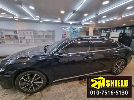 그랜저 gn7 전체 크롬죽이기 랩핑 그릴교체까지 / 부산 사상구