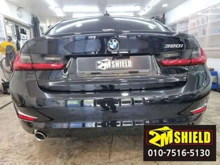 크롬죽이기 랩핑 단골 차종 bmw 3시리즈 그릴은 교체 / 부산 사상구