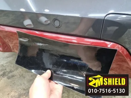 BMW X6 범퍼 하단과 디퓨저 색상교체 랩핑입니다. / 부산 사상구