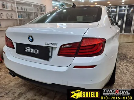 BMW 5시리즈 랩핑차량 디테일 세차 미백세차 / 부산 사상구