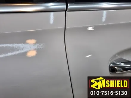 부산 전체랩핑 벤츠 gls 유광 화이트 컬러로 바뀌었어요 / 부산 사상구