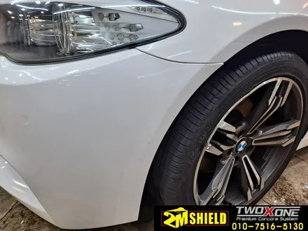 BMW 5시리즈 랩핑차량 디테일 세차 미백세차 / 부산 사상구