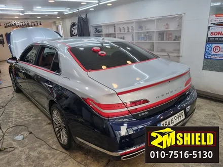 제네시스 G90 듀오톤 랩핑 스타더스트 에디션 시공 / 부산 사상구