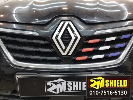 xm3 순정 르노마크 크롬 앰블럼을 로장주 신형으로 랩핑 / 부산 사상구