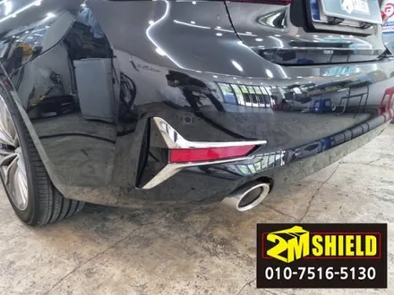 크롬죽이기 랩핑 단골 차종 bmw 3시리즈 그릴은 교체 / 부산 사상구